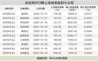 上市首日频频大涨，网上冻结资金刷新纪录！北交所新股火热