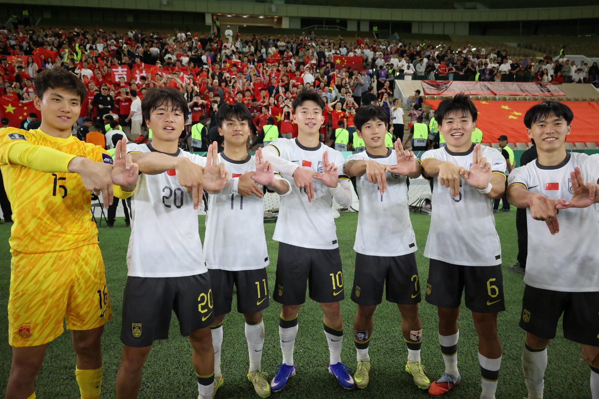 U23男足亚洲杯,今晚决赛!中国队对阵日本队