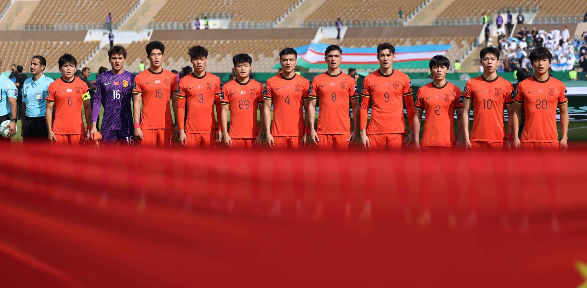 U23男足亚洲杯,今晚决赛!中国队对阵日本队