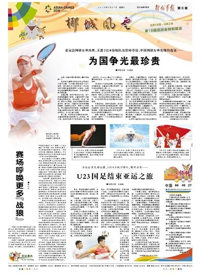 解放军报社论:U23国足结束亚运之旅