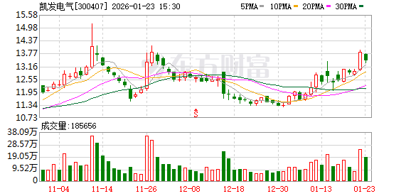 凯发电气：斥资约3172.82万元回购244.88万股