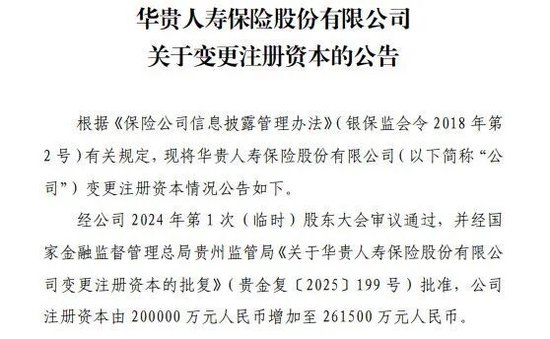 背靠茅台集团,华贵人寿亏损多年终扭亏,仍有资本“焦虑”?
