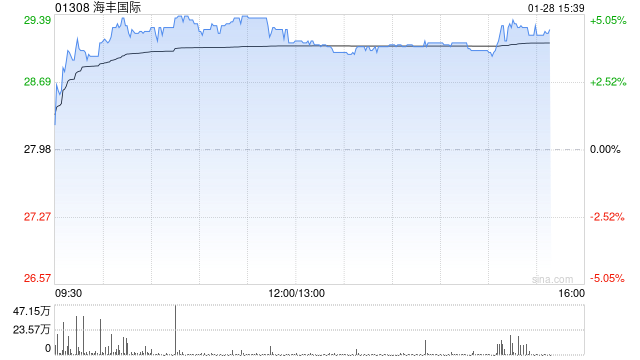 大摩：海丰国际去年初步业绩略胜预期 今年前景好坏参半
