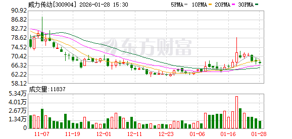 威力传动：2025年度业绩预告
