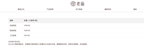 金价史诗级大涨!国内金饰突破1700元/克