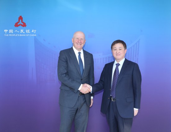 央行行长潘功胜会见高盛集团董事长兼首席执行官苏德巍