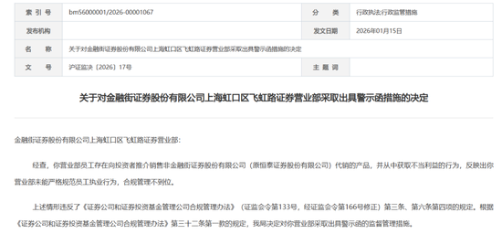 老牌网点“集体飞单”?又是金融街证券