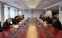王志恒会见环球银行金融电信协会全球首席执行官哈维尔·佩雷兹·塔索