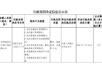 广西那坡农村商业银行被罚95万元：违反数据安全管理规定等