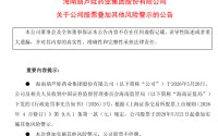财报存在虚假记载，ST葫芦娃及相关人员拟被罚2150万元