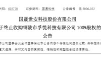 10倍光伏牛股国晟科技，终止收购