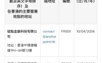 金管局向碇点金融科技有限公司及香港上海滙丰银行有限公司授予稳定币发行人牌照