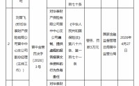 华泰财险晋中中心支公司被罚22万元：编制、提供虚假的报告报表文件资料