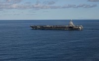 美官员称“福特”号航母已从东地中海调往红海