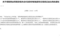 事关金银，上期所最新通知