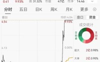 15分钟狂飙20cm！4连板摘帽股年内大涨近90%
