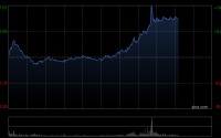东岳集团午后涨超13% 本年内股价累计涨幅已近60%
