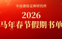 中信建投2026马年春节假期推荐书单 《逃不开的经济周期》《长期复利的简单方法》《金钱行为学》等16本