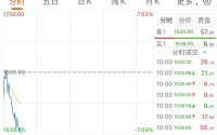 A股新晋“股王”直线跳水！副总经理陈文君被刑拘，其持股市值超5亿元