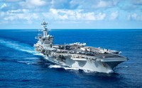 “华盛顿”号航母返回日本横须贺基地