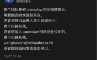 王慧文再发创业英雄帖，他看中的OpenClaw是什么赛道？