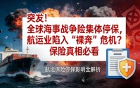 全球海事战争险集体停保，航运业陷入“裸奔”危机？