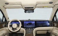 智界V9内饰谍照曝光 定位大型增程MPV