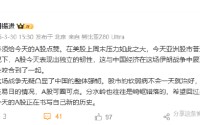 胡锡进：给今天的A股点赞，A股表现出独立的韧性，凸显了中国的整体强韧