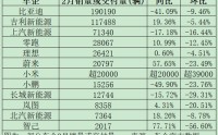 又生变！造车新势力，最新销量出炉！比亚迪，跌破重要关口