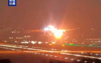 巴西圣保罗一空客A330客机起飞后发动机爆炸