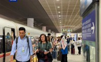 湾区高铁旅游专列开行 2400名香港旅客畅游内地