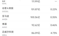 5月27日美股成交额前20：美光市值突破1万亿美元