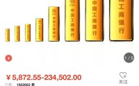 投资金条持续走俏：有金店单日销售额破百万，多家银行APP显示售罄