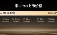 比亚迪宋Ultra DM-i上市：首次承诺城市领航安全兜底，12.99万元起