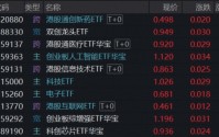 利好来袭！高“光”159363强势突破，华宝基金稀缺硬科技ETF大举吸金，港股医药医疗双子星火力全开