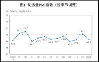 1月制造业PMI49.3%，制造业市场价格总体改善