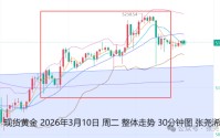 张尧浠:通胀担忧降温 金价维持震荡上行前景