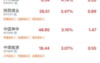 四大驱动力加持 煤炭板块早盘领涨 龙头股年内翻倍