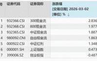 美伊战火点燃“石油链”！“两桶油”双双涨停，300现金流ETF（562080）狂飙3.37%再创历史新高