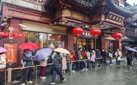 老铺黄金开年涨价20％，上海门店再现排队抢购潮