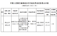 新生支付被罚66万元：未落实收单银行结算账户管理制度规定等