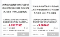 5.9亿股权拍卖落槌 江西首家民营银行国资持股升至59.5%