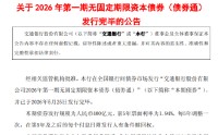 交通银行：400亿元无固定期限资本债券发行完毕