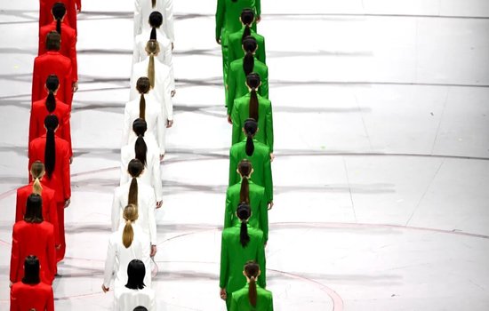 新华社出图丨这次是米兰冬奥会开幕式！每一张都是屏保