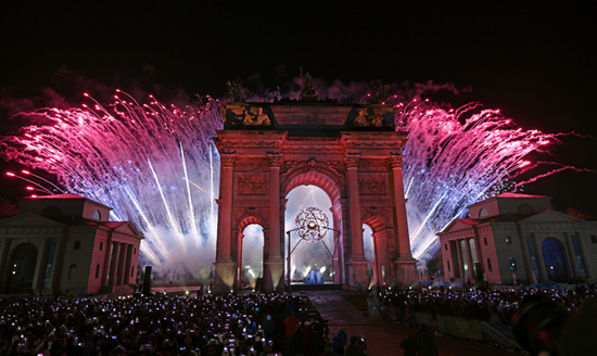 新华社出图丨这次是米兰冬奥会开幕式！每一张都是屏保