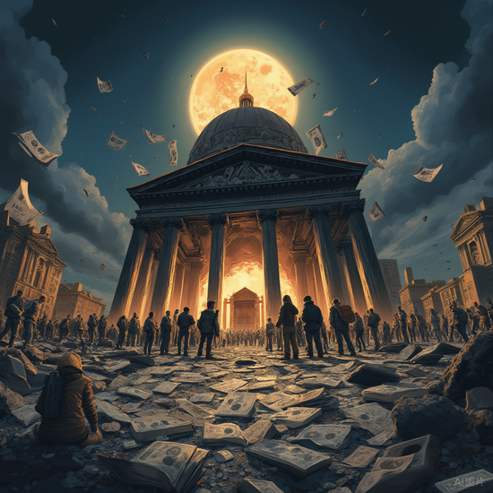 秩序崩了，人民币变了