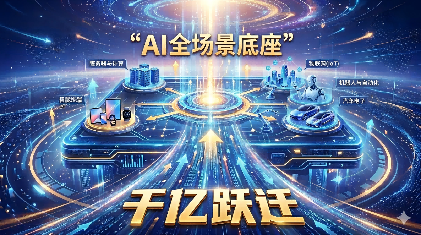 华勤技术：揭秘“AI全场景底座”的千亿跃迁，被标签错杀后的戴维斯双击！
