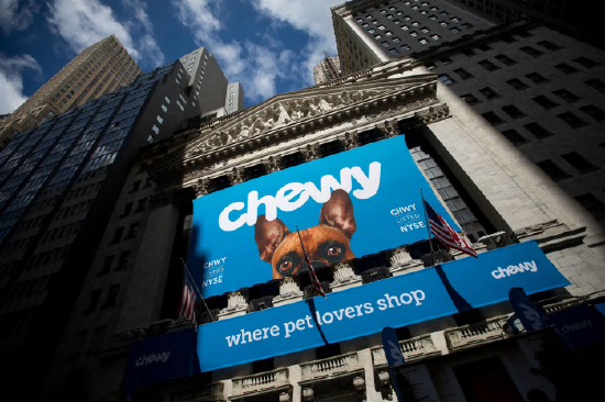 Chewy涨11.8% 利润与营收双双增长,发布乐观业绩展望