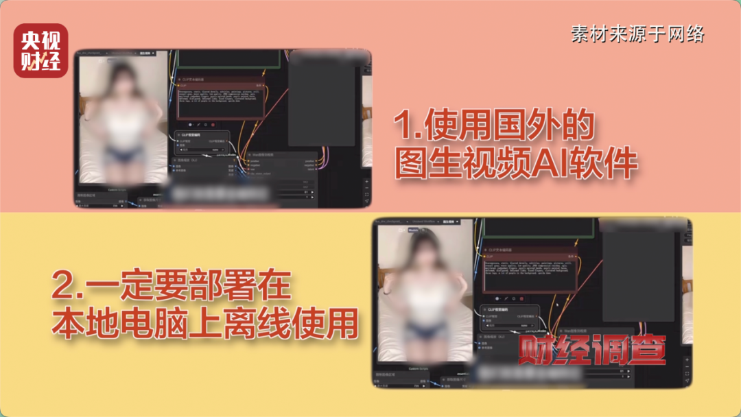 日入5位数，9.9元即可生成视频？央视曝光AI“造黄”产业链