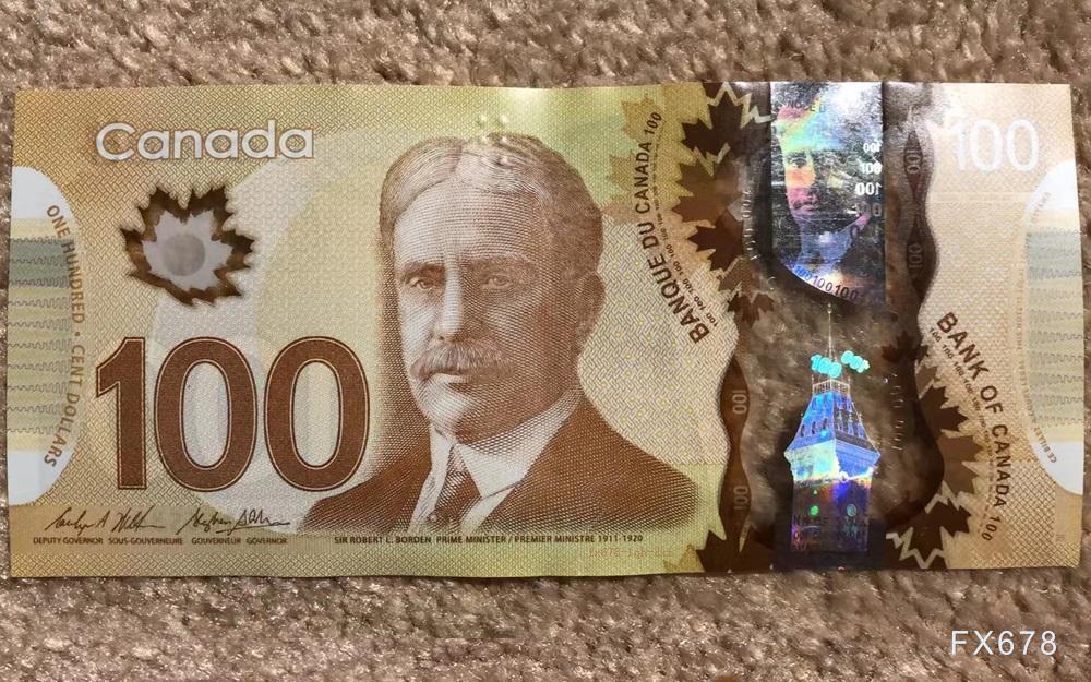 市场风险偏好回暖,美元兑加元延续调整